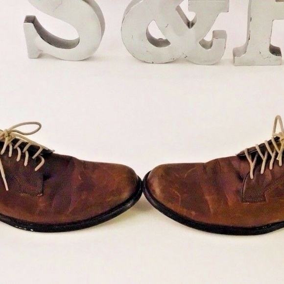 Frye Brown Distressed Brown Oxford Men\'s Size 9.5 main image 7